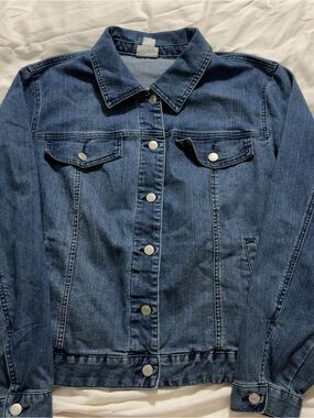 Jaclyn Smith Blue Denim Jean Jacket